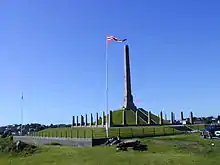 Das Riksmonumentet Haraldshaugen (Reichsmonument) Haraldshaugen.