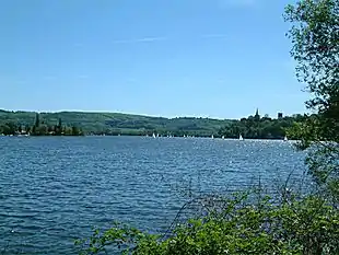 Blick über den Harkortsee in Richtung Wetter