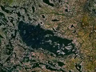 Harz: Satellitenbild