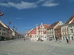 Glavni trg, Blick nach Westen