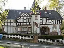 Verbindungshaus der Burschenschaft Alemannia Marburg