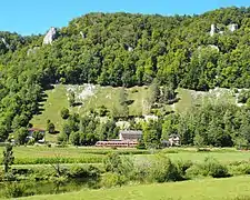 Blick auf den Bahnhof