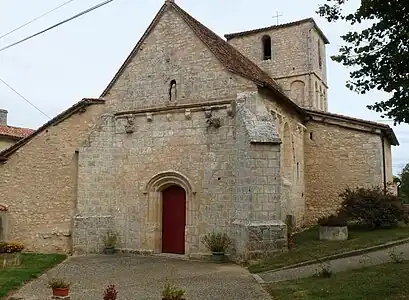 Westseite von Notre-Dame de l’Assomption