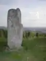 Skulptur Cosmic XVII von Ottmar Mohring auf dem Wartberg in Heilbronn aus Belgisch Granit