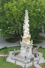 Dreifaltigkeitssäule „oberste Pyramide“