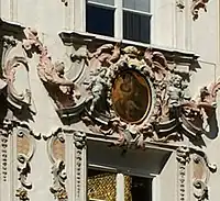 Detail Stuckfassade