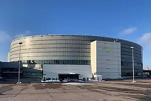 Die Hartwall Arena in Helsinki im März 2022