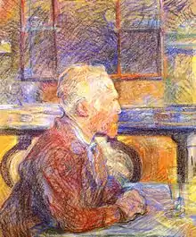 Toulouse-Lautrec: Porträt Vincent van Gogh