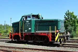 Henschel DH 440 als Lok 2 des RWE Kraftwerks Frimmersdorf