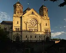 Nordfassade der Herz-Jesu-Kirche