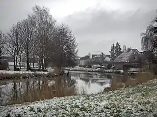 Engelbrechtsche Wildnis, Besiedlung am Herzhorner Rhin