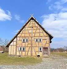 Einhaus aus Mademühlen im Hessenpark