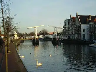 Gravestenebrug in Haarlem