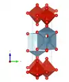 mit Blickrichtung parallel zur a-Achse