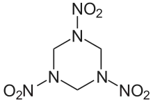 Struktur von Hexogen