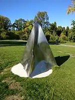 Imploded pyramid (2017). Grugapark, Essen