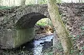 Die alte Brücke nahe der Grundsmühle