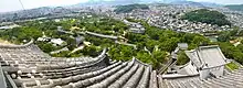 Blick von Himeji-jō auf Himeji