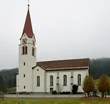 Denkmalgeschützte Pfarrkirche Sulzberg-Thal