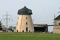 Holländerwindmühle von 1889 vor Ilten