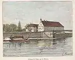 Das Schloss um 1880