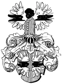 Wappen der Hund von Dorfheim (nach Siebmachers Wappenbuch)