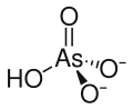 Struktur des Hydrogenarsenations