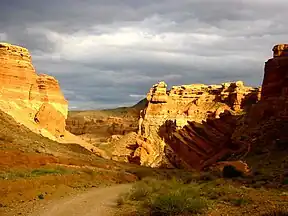 Der Sharyn-Canyon