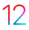 Logo von iOS 12