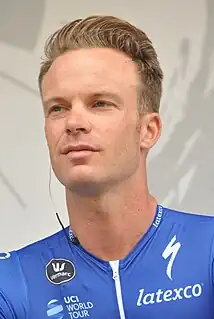 Iljo Keisse bei derDeutschland Tour 2018 in Bonn