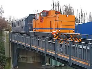 DL 06 der Industriebahn Berlin, Baujahr 1983