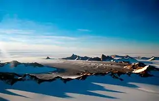 Blick über das Tal in nordwestliche Richtung