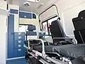 Mercedes-Benz Sprinter - Patientenraum eines RTWs