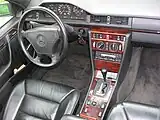 Interieur eines W 124 (mit Airbag)