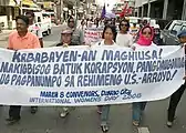 International Women’s Day in Davao City (2008, Philippinen)