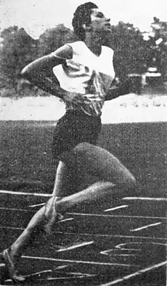 Irena Kirszenstein, spätere Irena Szewińska, gewann wie fünf Tage später über 200 Meter die Silbermedaille