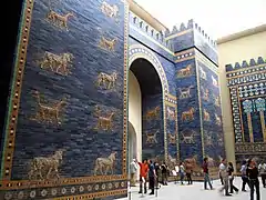 Ischtar-Tor, Exponat des Vorderasiatischen Museums