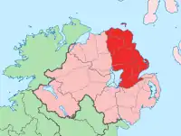 County Antrim in Nordirland