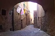 Eine Gasse in Giglio Castello