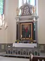 Altar mit Altarschranken