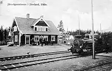 Bahnhof Jämtlands Sikås (um 1915)