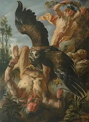 Jacob Jordaens, Der gefesselte Prometheus, um 1640