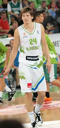 Klobučar im Nationaltrikot 2015