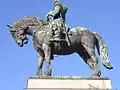 Reiterstandbild des Jan Žižka beim Nationaldenkmal am Veitsberg, Prag