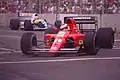 Jean Alesi beim US Grand Prix in Phoenix, Arizona (1991)