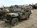 1945 Willys Jeep mit Wire catcher