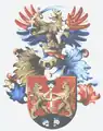 Wappen der Jelačić, Darstellung ähnlich der im Adelsbrief von 1614