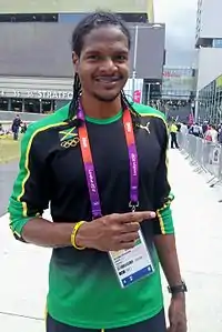 Jermaine Gonzales während der Londoner Olympischen Sommerspielen 2012