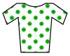 Green polka dot jersey, mountains classification