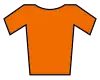 Oranges Trikot